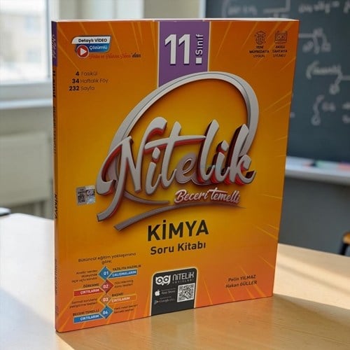 11. Sınıf Kimya Beceri Temelli Soru Kitabı Nitelik Yayınları