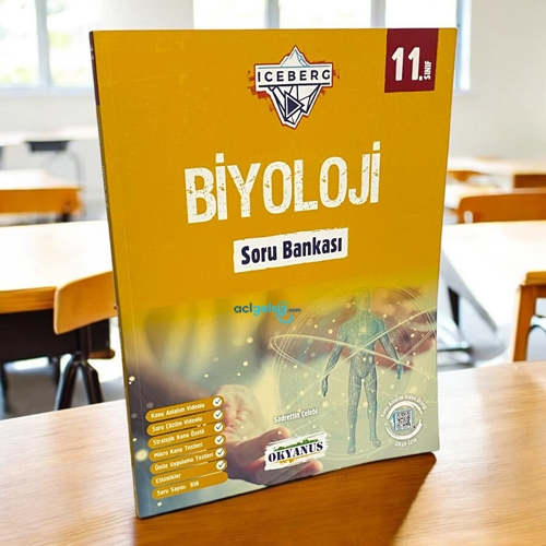 11. Sınıf Iceberg Biyoloji Soru Bankası Okyanus Yayınları