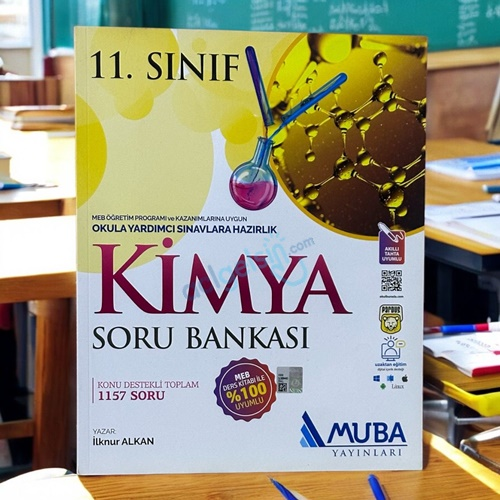 11.sınıf Kimya Soru Bankası Muba Yayınları