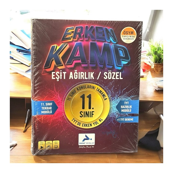 11. Sınıf Eşit Ağırlık Erken Kamp Tekrar Modülü Paraf Yayınları