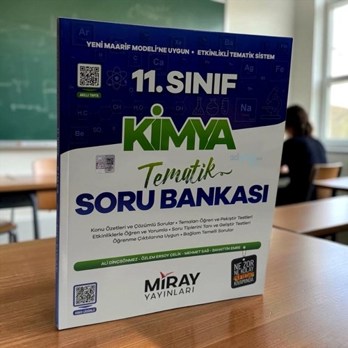 11. Sınıf Kimya Tematik Soru Bankası Miray Yayınları
