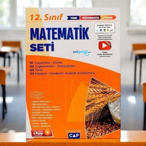 12.sınıf Matematik Seti - Çap Yayınları