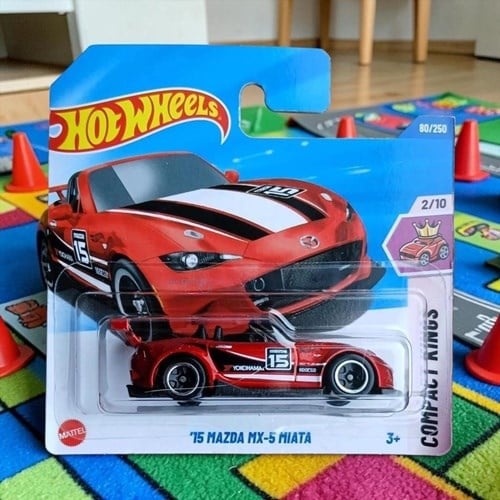 15 Mazda Mx-5 Miata Hot Wheels Tekli Araba