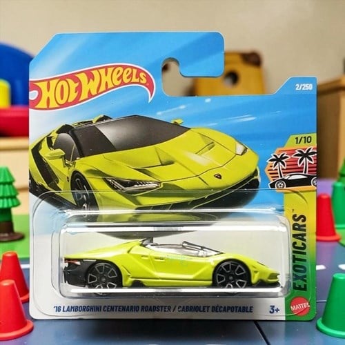 16 Lamborghini Centenario Roadster/cabriolet Decapotable Hot Wheels Tekli Araba