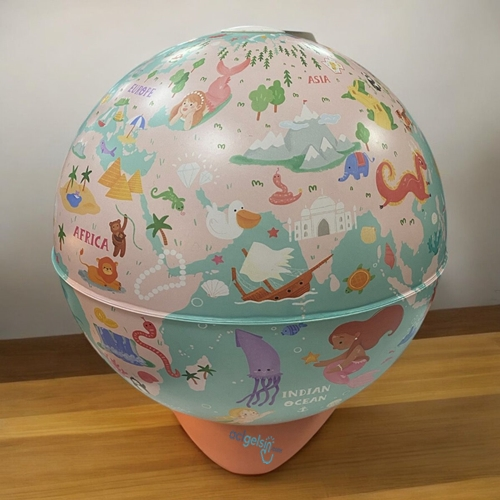 26cm Gl Abajur Mermaıd Journey