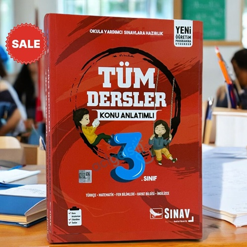 3.sınıf Tüm Dersler Konu Anlatımlı Sınav Yayınları