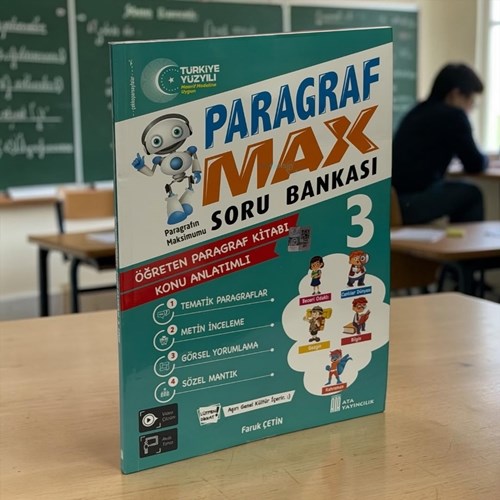 3. Sınıf Paragraf Max Öğreten Paragraf Kitabı Ata Yayınları