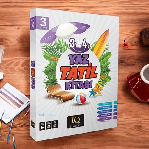3. Sınıf 3'ten 4'e Yaz Tatil Kitabı Iq Yayınları