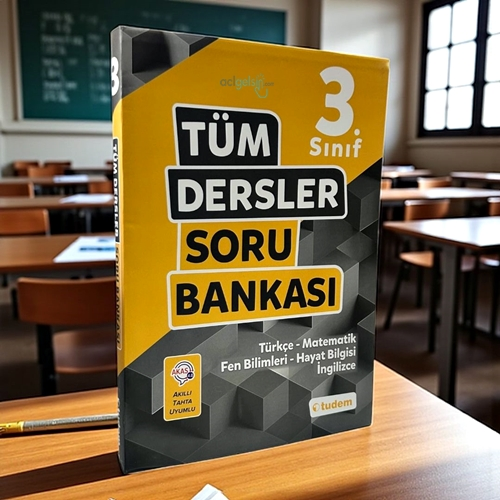 3.sınıf Tüm Dersler Soru Bankası Tudem Yayınları