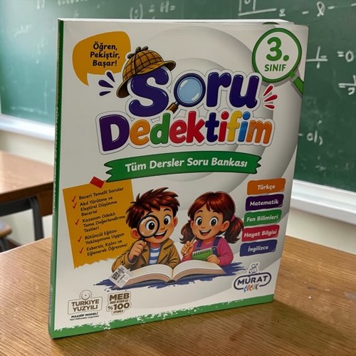 3. Sınıf Soru Dedektifim Tüm Dersler Soru Bankası Murat Yayınları