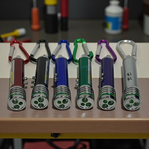 3 Fonksiyonlu Kırmızı Beyaz Işıklı Led Lazer Kedi Köpek Oyuncak Anahtarlık