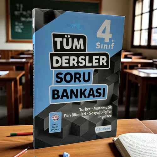 4.sınıf Tüm Dersler Soru Bankası Tudem Yayınları