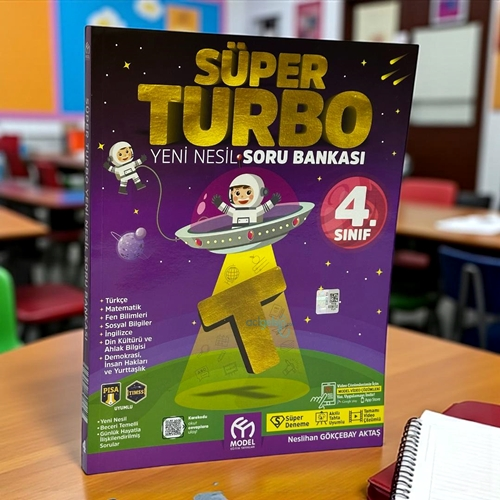 4. Sınıf Tüm Dersler Süper Turbo Yeni Nesil Soru Kitabı