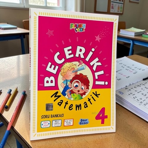 4. Sınıf Becerikli Matematik Beceri Temelli Yeni Nesil Soru Bankası Fenomen Okul Yayınları