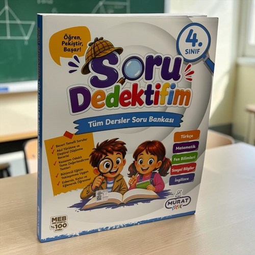 4. Sınıf Soru Dedektifim Tüm Dersler Soru Bankası Murat Yayınları