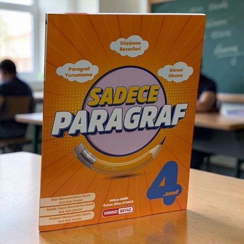 4. Sınıf Sadece Paragraf Kırmız Beyaz Yayınları
