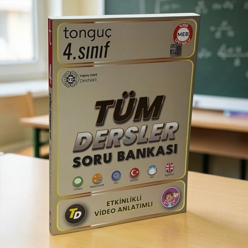 4.sınıf Tüm Dersler Video Anlatımlı Etkinlikli Soru Bankası Tonguç Yayınları