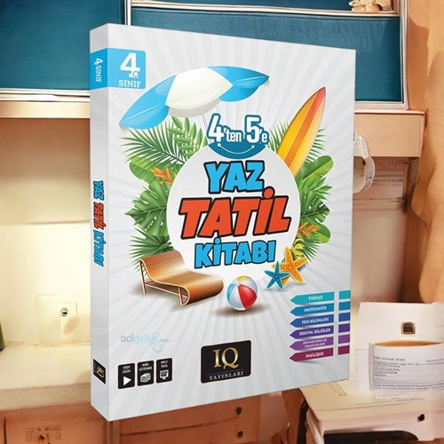 4. Sınıf 4'ten 5'e Yaz Tatil Kitabı Iq Yayınları