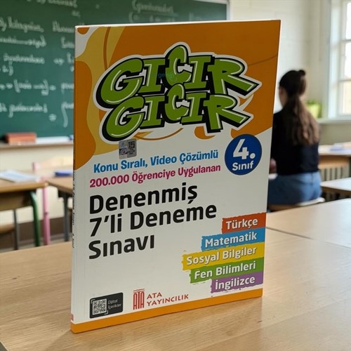 4.sınıf Gıcır Gıcır 7 Li Deneme Ata Yayınları