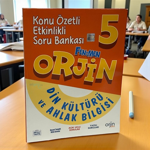 5.sınıf Din Kültürü Konu Özetli Soru Bankası Fenomen Orjin Yayınları