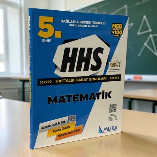 5. Sınıf Hhs Haftalık Hasat Soruları Matematik Muba Yayınları