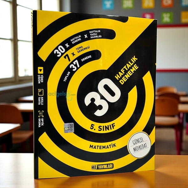 5. Sınıf Matematik 30 Haftalık Deneme Hız Yayınları
