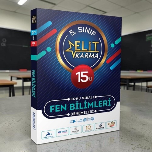 5. Sınıf Elit Karma 15`li Konu Sıralı Fen Bilimleri Denemeleri Paraf Yayınları
