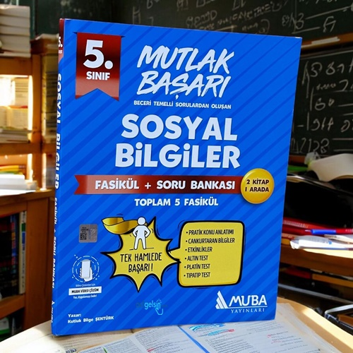 5.sınıf Sosyal Bilgiler Fasikül + Soru Bankası Muba Yayınları