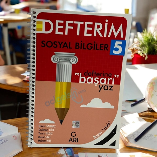 5.sınıf Defterim Sosyal Bilgiler Arı Yayıncılık