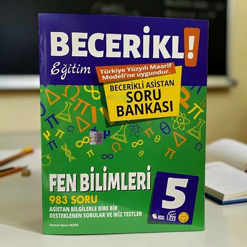 5.sınıf Becerikli Eğitim Fen Bilimleri Asistan Soru Bankası Fenomen