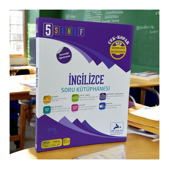 5.sınıf İngilizce Soru Kütüphanesi Paraf Yayınlarıı