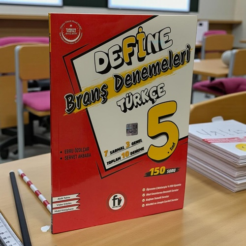 5.sınıf Define Türkçe Branş Deneme Fi Yayınları