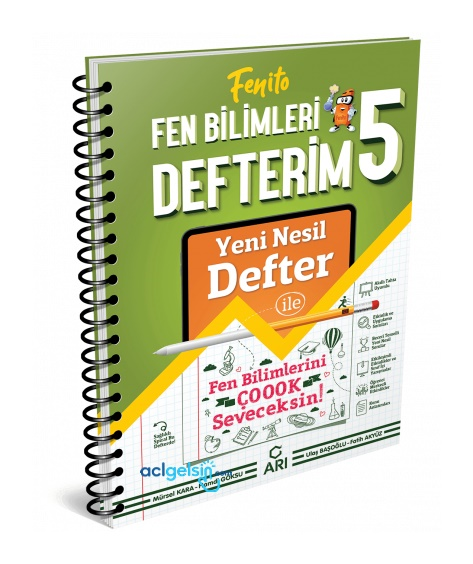 5.sınıf Fenito Fen Bilimleri Defterim Arı Yayınları