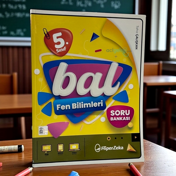 5.sınıf Bal Fen Bilimleri Soru Bankası Hiper Zeka Yayınları