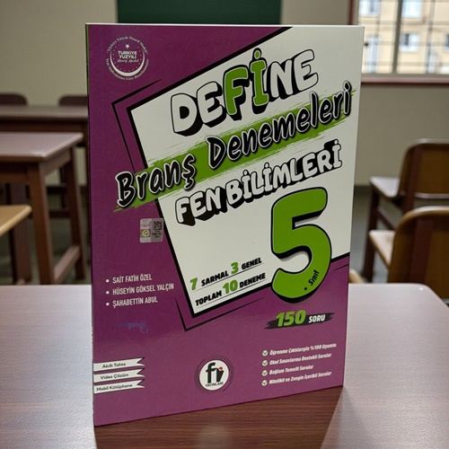 5.sınıf Define Fen Bilimleri Branş Deneme Fi Yayınları