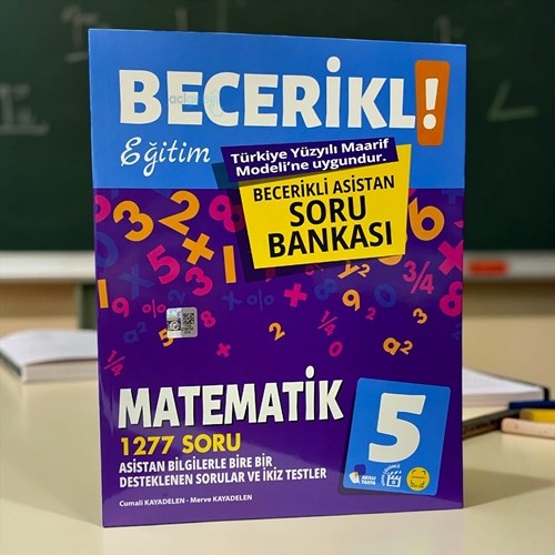 5.sınıf Becerikli Eğitim Matematik Asistan Soru Bankası Fenomen Yayınları
