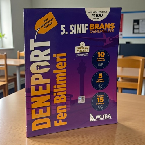 5.sınıf Deneport Fen Bilimleri Branş Denemesi Muba Yayınları