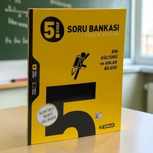 5. Sınıf Din Kültürü Ve Ahlak Bilgisi Soru Bankası Hız Yayınları