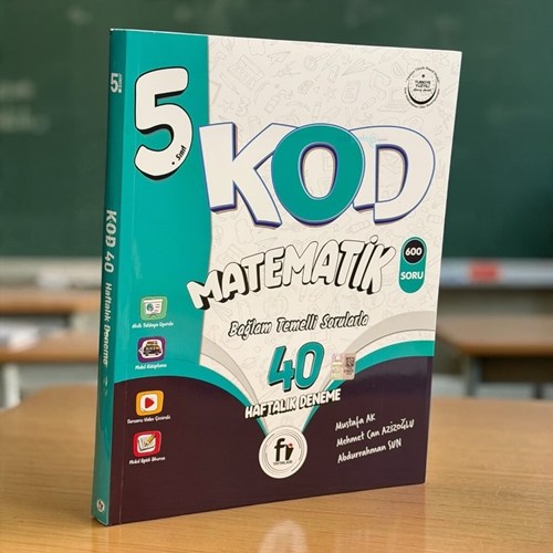 5.sınıf Matematik Kod40 Deneme Fi Yayınları
