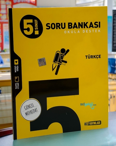 5.sınıf Türkçe Soru Bankası Hız Yayınları