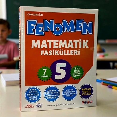 5.sınıf Matematik Fasikül Seti Fenomen Yayınları