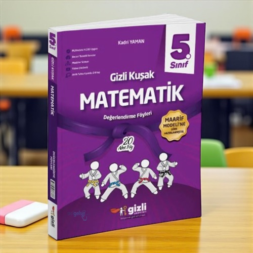 5. Sınıf Matematik Gizli Kuşak Serisi Değerlendirme Föyleri
