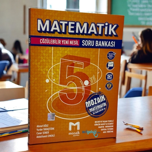 5. Sınıf Matematik Soru Bankası Mozaik Yayınları