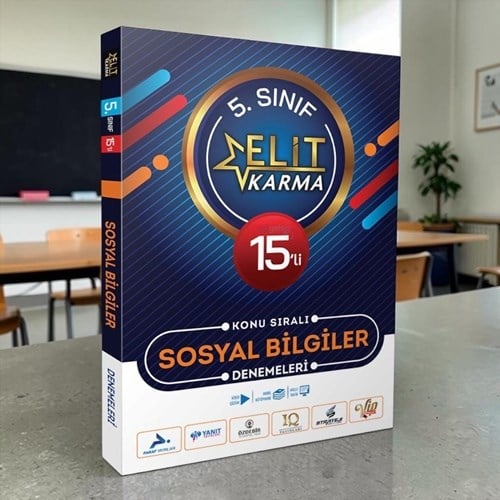 5. Sınıf Elit Karma Sosyal Bilgiler 15 Branş Denemeleri Paraf Yayınları