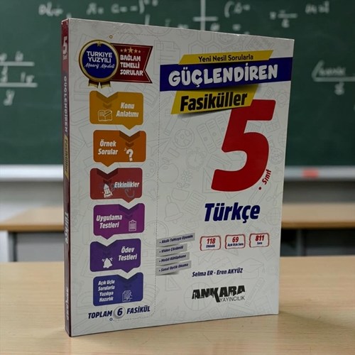 5. Sınıf Türkçe Güçlendiren Fasikül Seti Ankara Yayıncılık