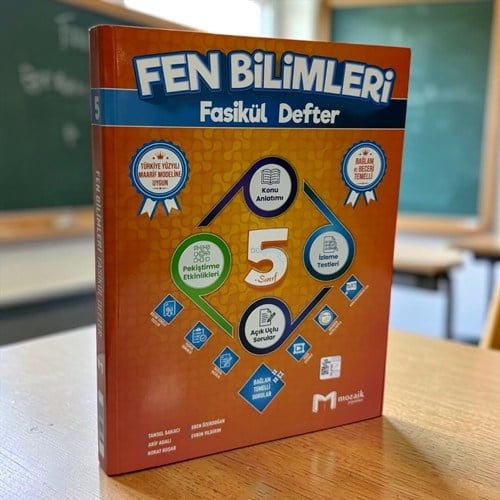 5.sınıf Fen Bilimleri Fasikül Defter Mozaik Yayınları