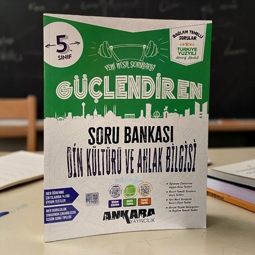 5. Sınıf Güçlendiren Din Kültürü Ve Ahlak Bilgisi Soru Bankası Ankara Yayıncılık