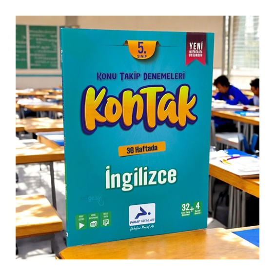 5. Sınıf İngilizce Konu Takip Denemeleri Paraf Yayınları