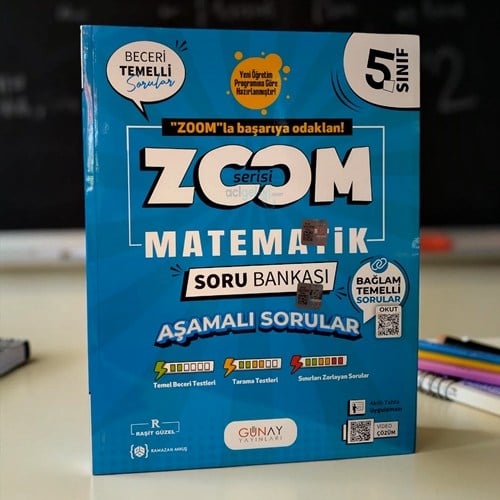 5. Sınıf Zoom Serisi Matematik Soru Bankası Zoom Serisi Günay Yayınları