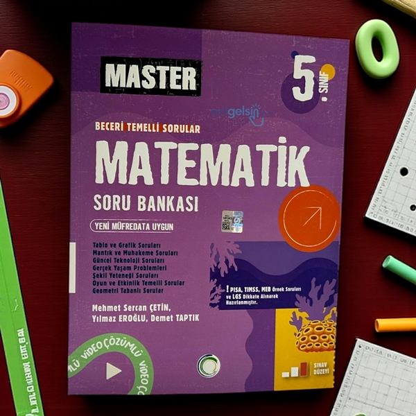 5. Sınıf Master Matematik Soru Bankası Okyanus Yayınları